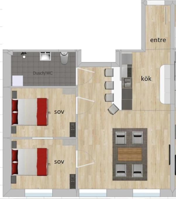 Nr4 Pa Sparet Norrköping Eksteriør billede